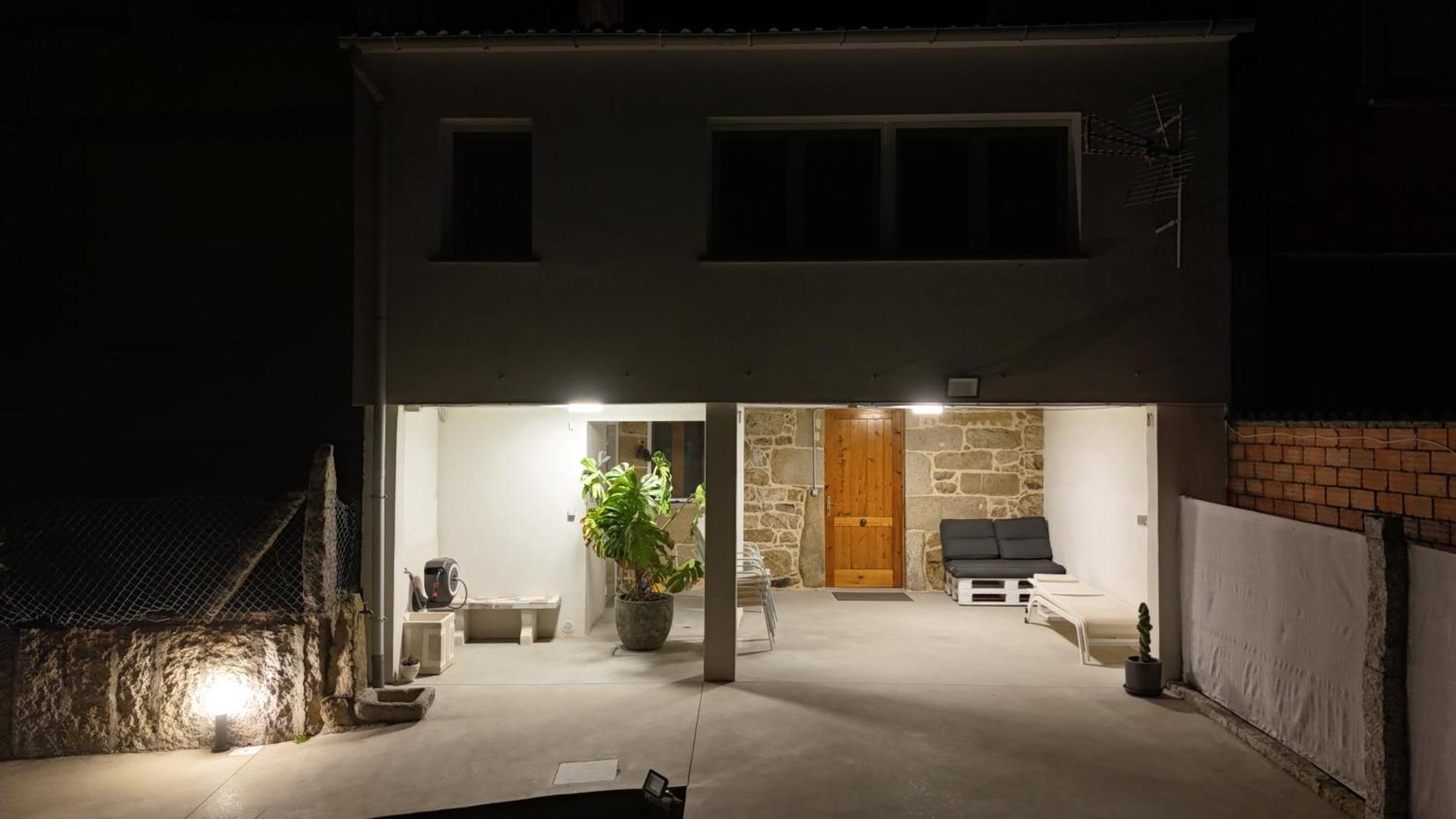 Villa Casa Do Campo Lestrove Padrón Esterno foto